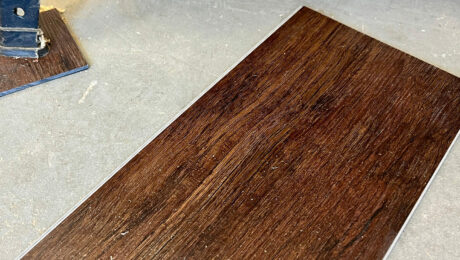 Plywood flooring on concrete