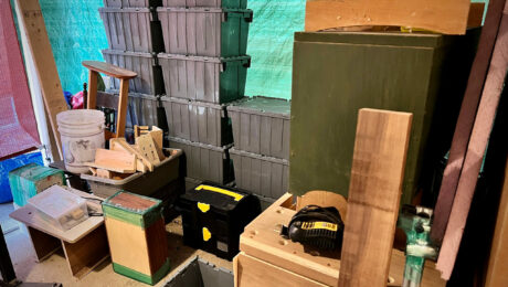 Vic Tesolin's new wood shop