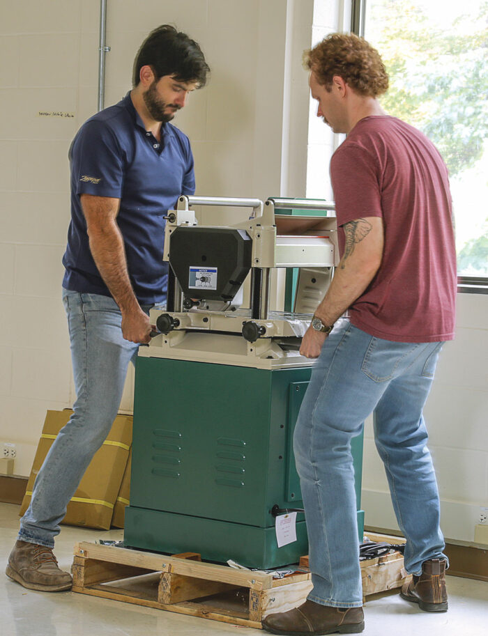 Call in favors for the heavy lifts. Don’t try to be a superhero. Ask a neighbor or buddy for help when necessary and coordinate how you’ll move the tool or part. Otherwise, you risk hurting yourself or damaging the equipment. 